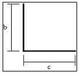 Winkelstreifen, glatt - Diagramm